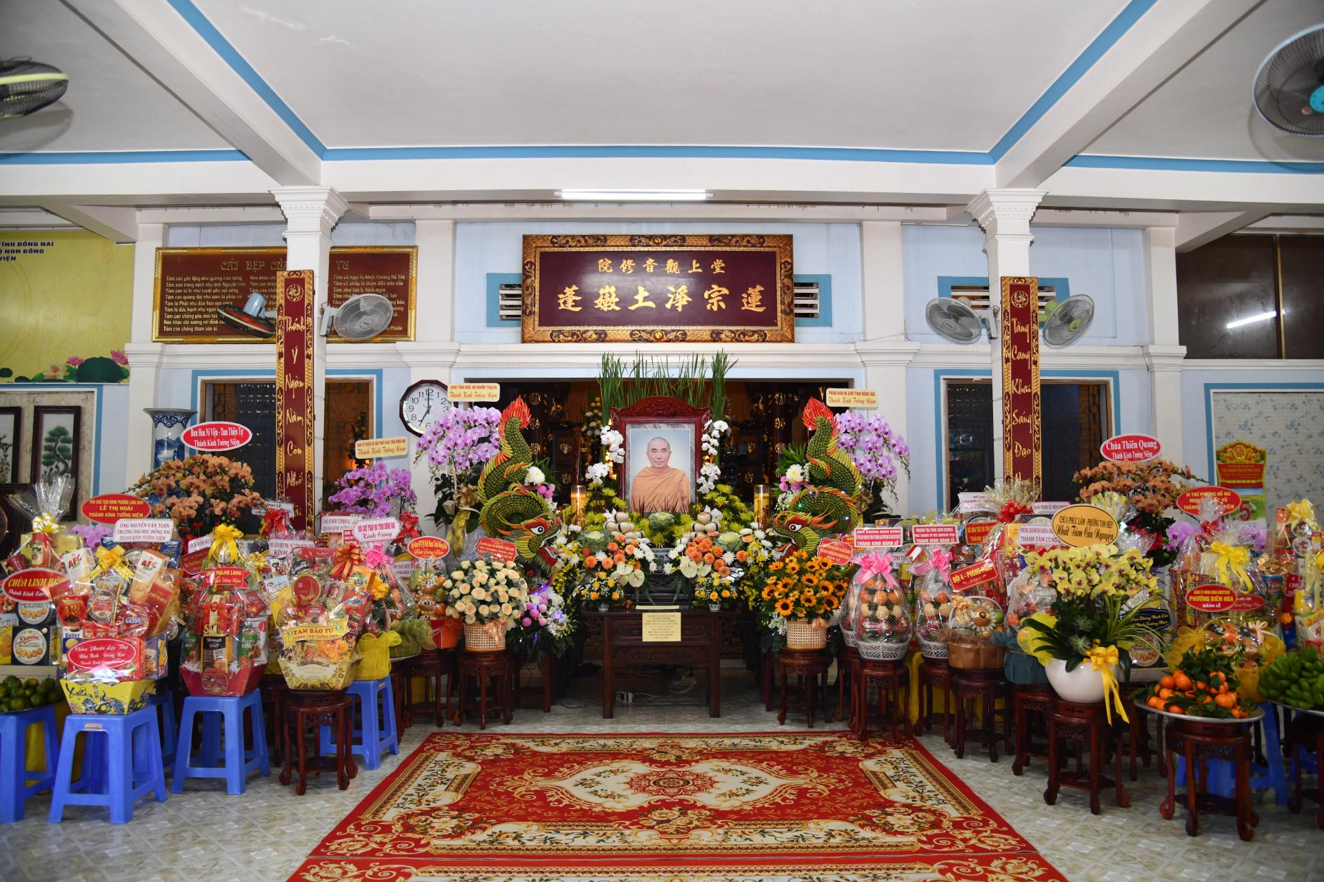 Đồng Nai: Lễ Húy Kỵ Hòa Thượng Thích Giác Quang (Khai kinh, cúng Tiên Thường, tụng Kinh Phổ Hiền Hạnh Nguyện và Nhiễu Tháp Niệm Phật)